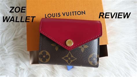 Louis Vuitton ZOÉ Wallet Review .